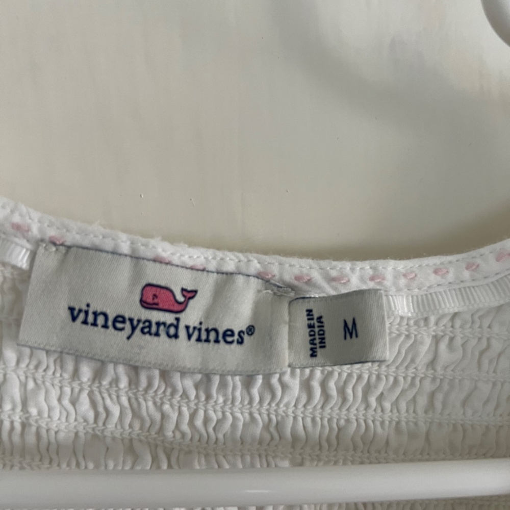 Vineyard Vines White Cotton Dress - Picture 3 of 6